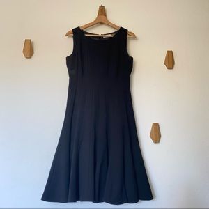 COPY - Calvin Klein black midi dress
